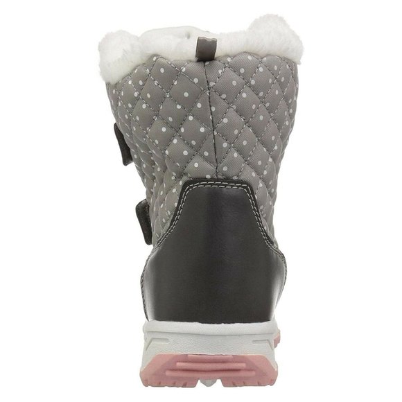 Carter’s Fonda Girls’ Cold Weather Boot Grey, Size 11 M US Toddler CF180291 NWOB - Picture 6 of 7